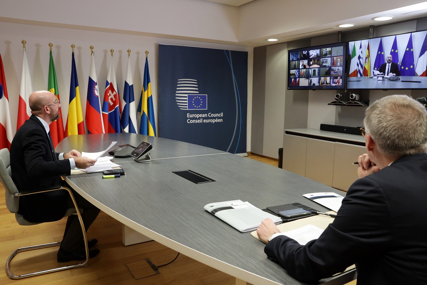 2020 03 17 Conseil européen exceptionnel crédits Union européenne 2020