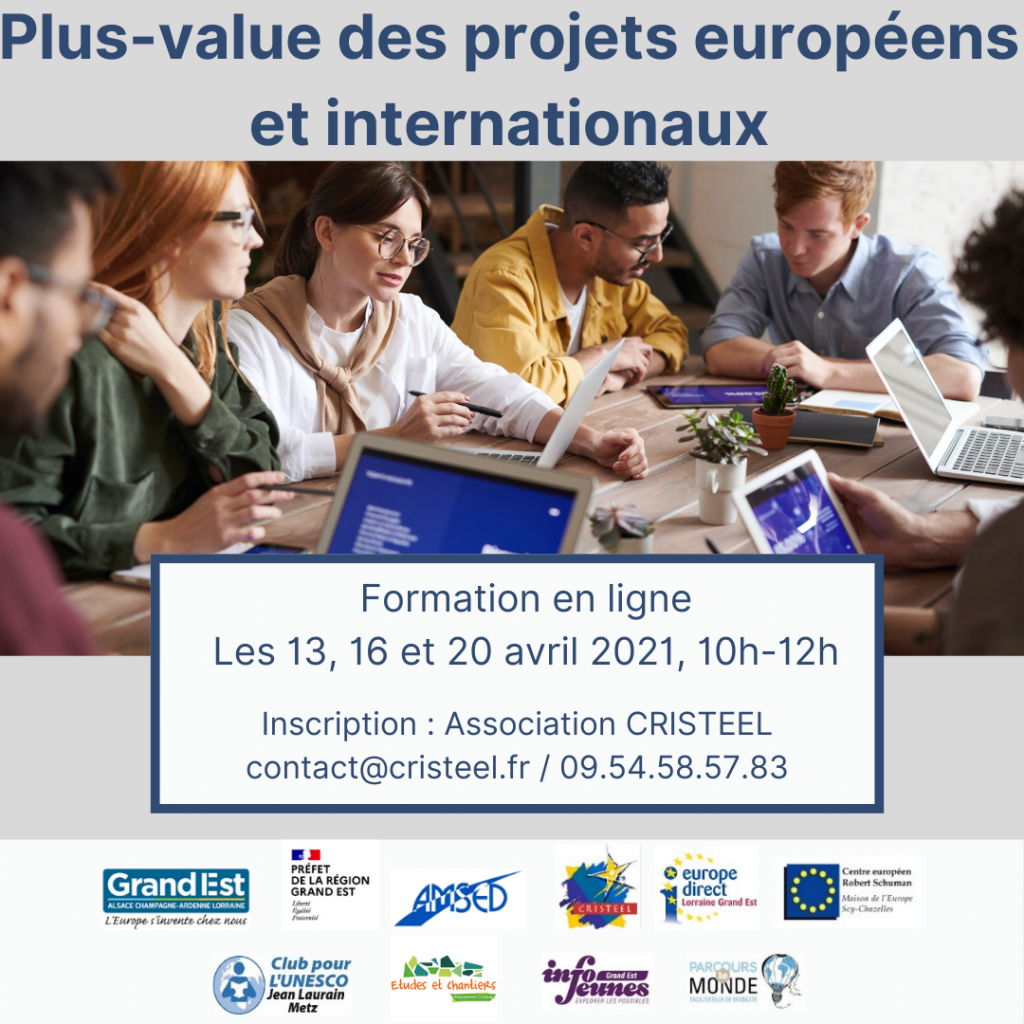 2021 COREMOB CRISTEEL Plus value des projets européens et internationaux