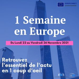 Revue de presse 1 semaine en Europee