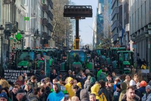 manifestation agricole bxl